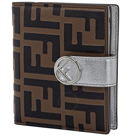 fendi leather dress|fendi leather printed bifold wallet.